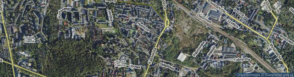 Zdjęcie satelitarne Kasprzaka Marcina ul.